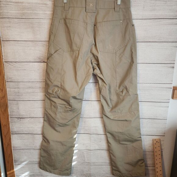 Tru-Spec Mens 32x32 Khaki Cargo Tactical Ripstop Utility Work Pants - Picture 8 of 13